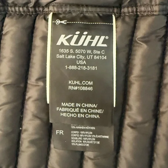 Women's Kuhl Spyfire Blackout Down Jacket Size Small - Picture 7 of 16